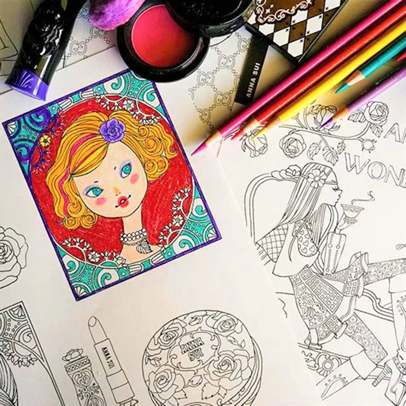 Книга раскраска для детей и взрослых 96 страниц|Комиксы графические романы| |