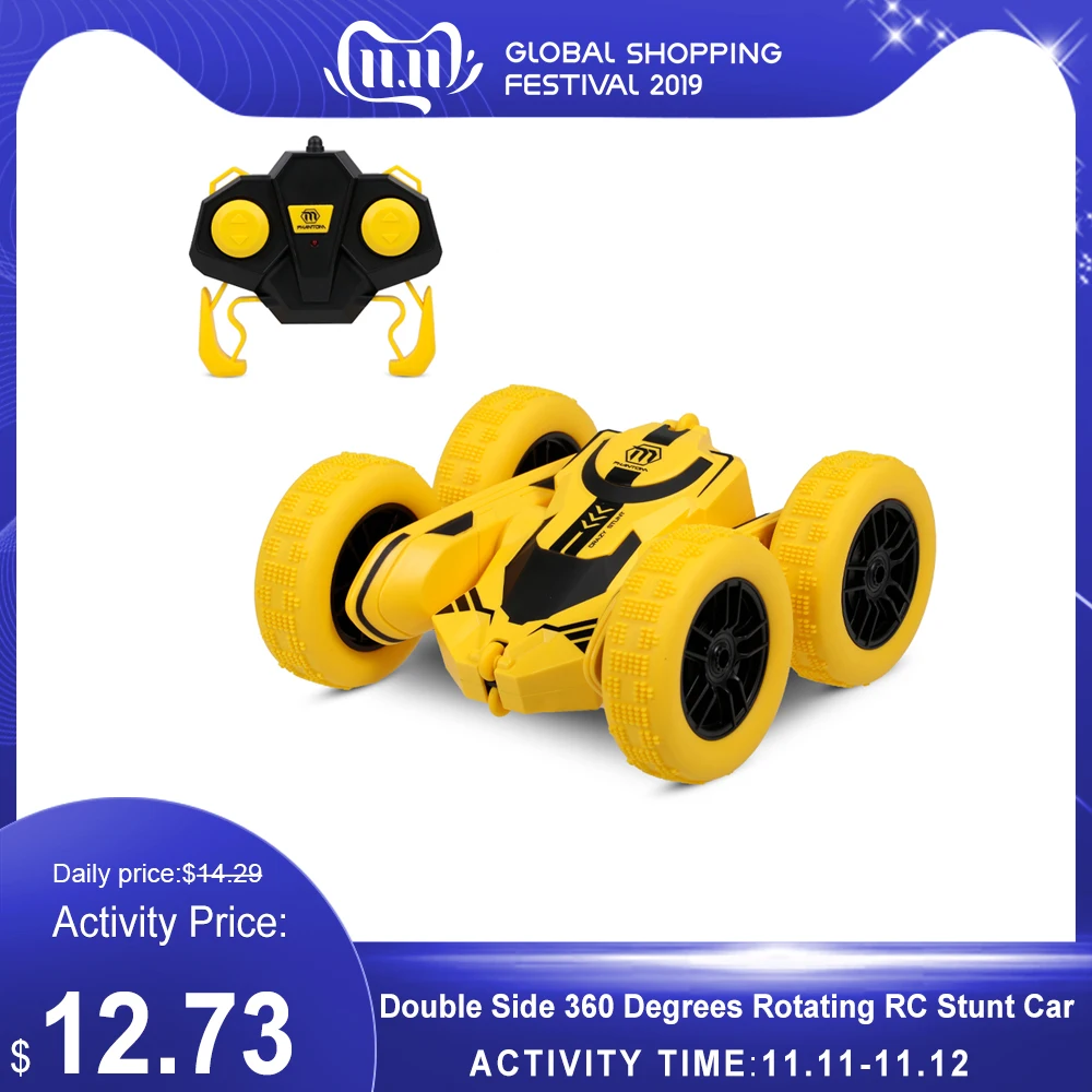 

High Speed RC Car 360 Degrees Rotating Double Sided RC Stunt Drift Car 2.4G Buggy Crawler Remote Control Car Radio Controlled