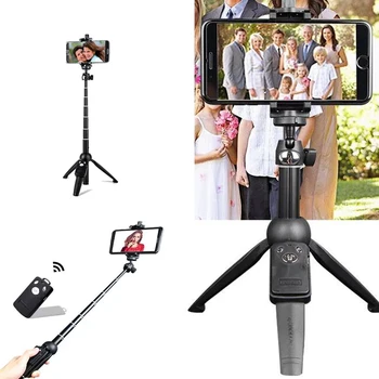 

professional Selfie Stick Tripod Portable Foldable Bluetooth Control Selfie Stick tripods with Remote Control for stand outdoor