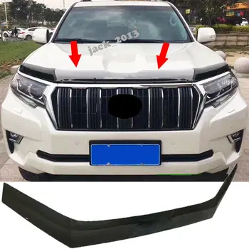 

Car modification Car accessories Front Deflector Guard Bonnet Protector for TOYOTA Land Cruiser Prado 2018
