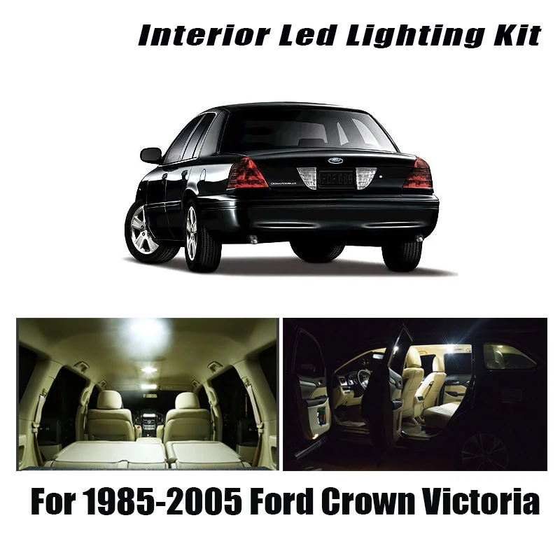 フォードクラウンビクトリア1992 11 Canbus車ledインテリア地図ドームトランク電球キット車の照明アクセサリー Signal Lamp Aliexpress