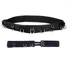 

Horse Riding Saddle Girth Rubber Training Horse Match Accessories Stainless Steel Comprehensive Saddle Belt Equestrian Equipment