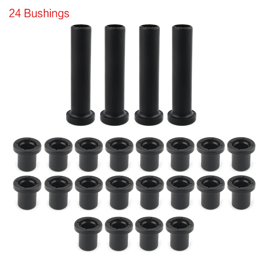 

24 pcs BushingsRear Suspension A-Arm Bushings Kit For Polaris Sportsman X2 800 EFI 2007
