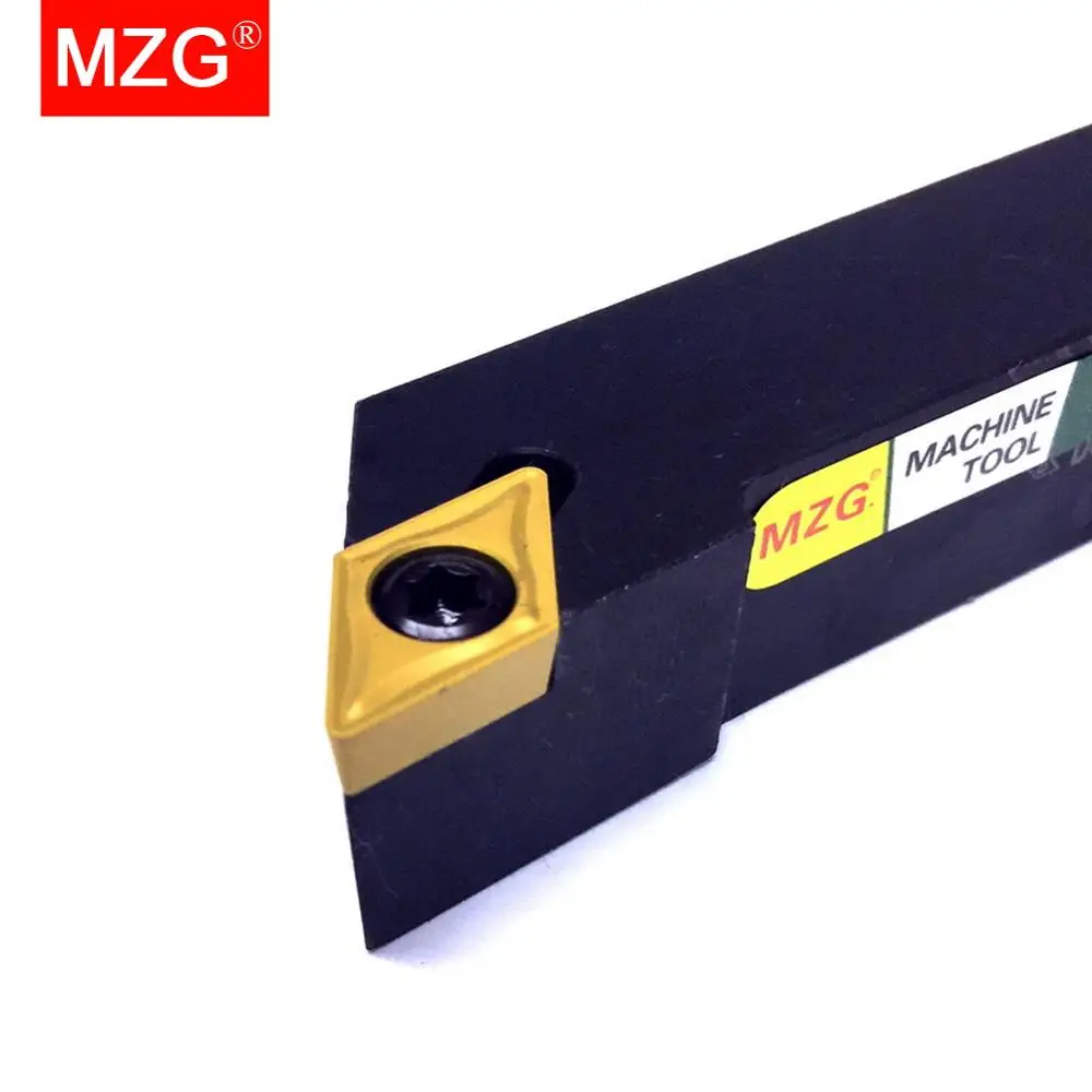 MZG 12mm 16mm 20mm SDJCR1010H07 Turning Arbor CNC Lathe Cutter Bar Carbide Insert External Boring Tools Clamped Steel Toolholder