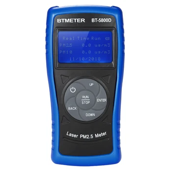 

LCD Digital PM2.5 Air Quality Detector PM10 Particle Concentration Sensor Indoor Outdoor Environment Gas Tester Air Analyzer