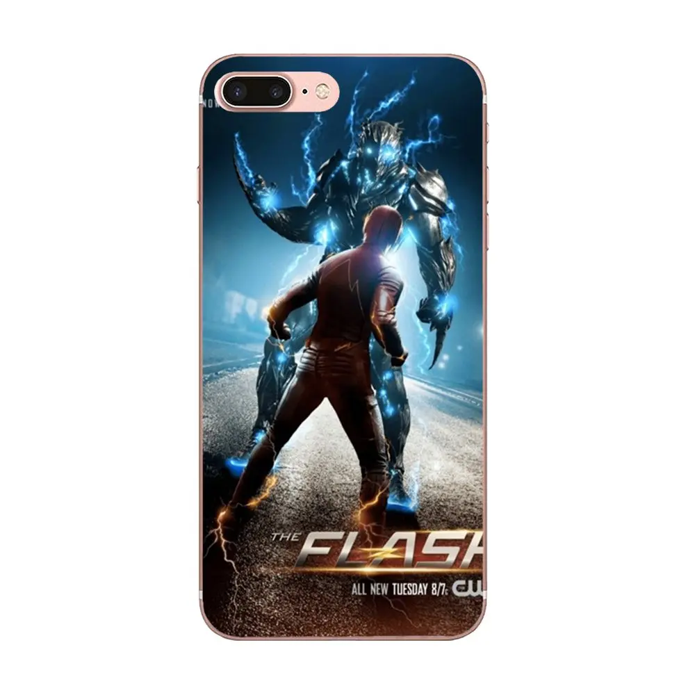 as picture Для Apple iPhone 4 4S 5 5C 5S SE 6 6S 7 8 Plus X XS Max XR мягкий TPU новое поступление Супергерои Вселенной DC флэш Барри Аллен ТВ серии - Цвет: as picture