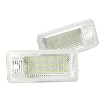 

18 LED License Number Plate Light Lamp For A udi A3 A4 A6 A8 B6 B7 S3 Q7 RS4 RS6