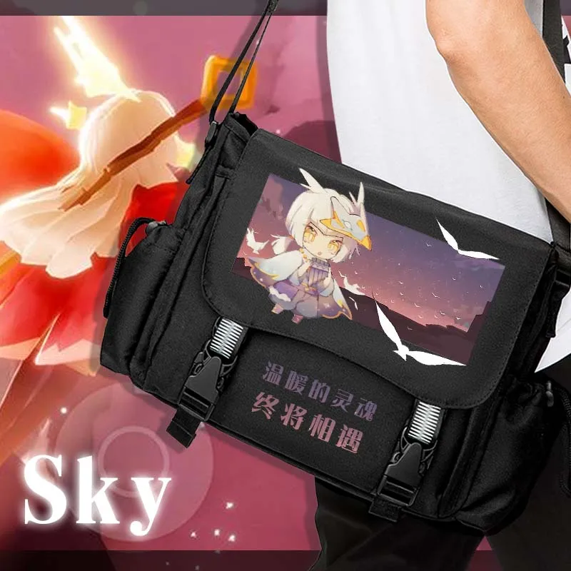 Сумка-мессенджер Game Sky светильник косплей унисекс через плечо для студентов