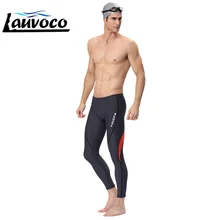 Yingfa, мужские плавки, длинные штаны, профессиональные боксеры, купальники для гонок, купальники размера плюс, Sharkskin, плавательные штаны для мужчин