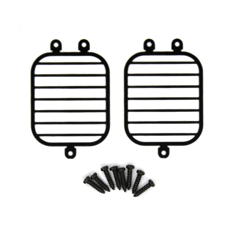 

1 Pair Metal Headlight Lampshade Grille Cover for Traxxas TRX4 G500 TRX6 G63 1/10 RC Crawler Car Parts Accessories