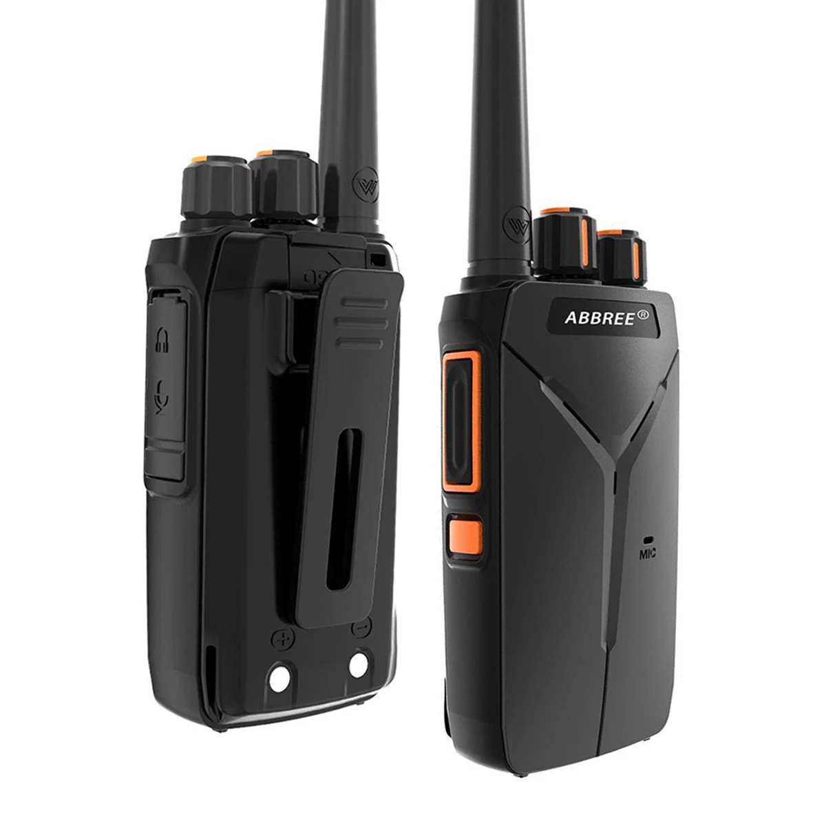 Abbree Ar-f1 Mini Walkie Talkie Portable Radio Station Uhf Band 400-480mhz Ham Radio Communicator Hf Transceiver Handheld - Walkie Talkie