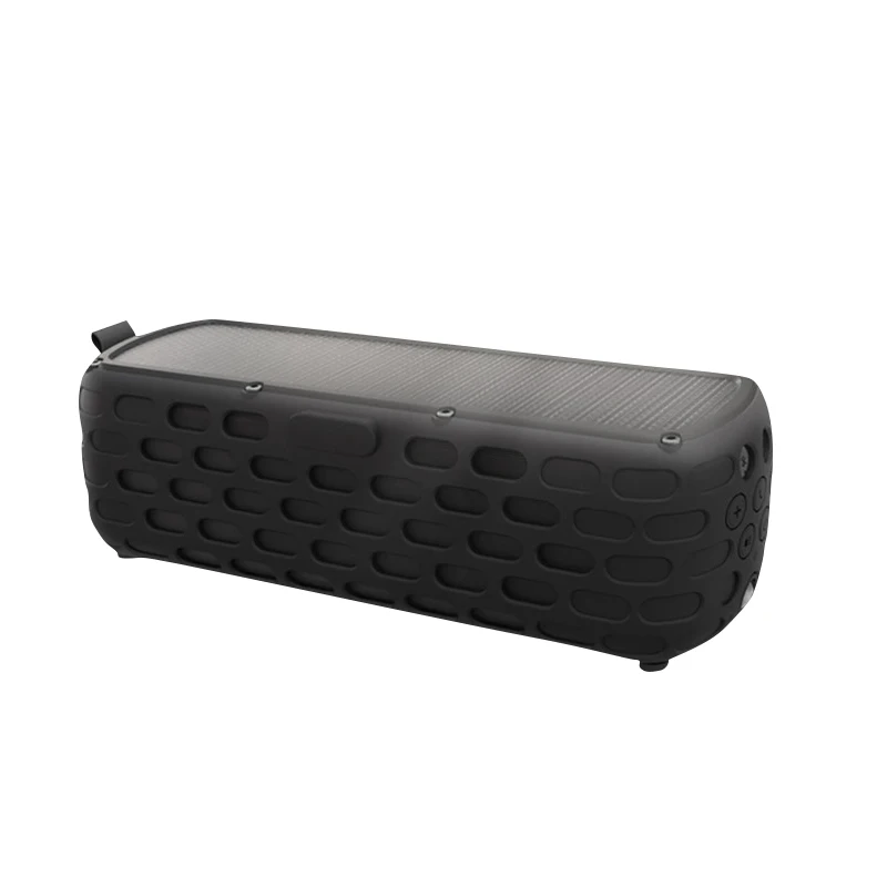 

ABKT-Solar Bluetooth Speaker, Portable Bluetooth 4.0 Stereo Speaker Shockproof & Waterproof,for Outdoors Sports