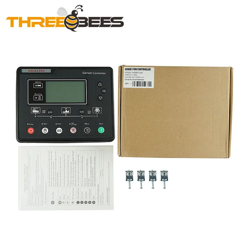 módulo de controle do gerador de smartgen dgs6120u uc