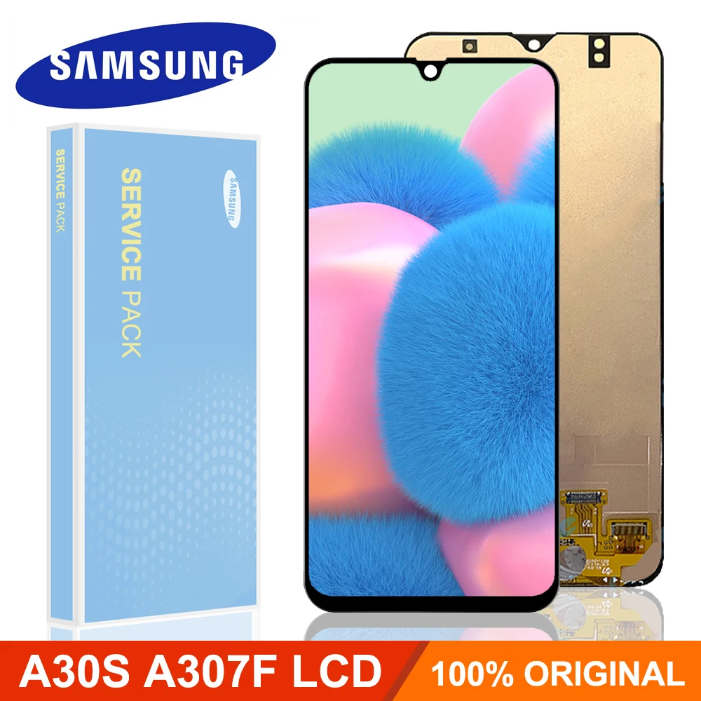 ЖК дисплей 6 4 ''для SAMSUNG GALAXY A30s/A307F/A307/A307FN/A307GN/A307YN сенсорный экран с дигитайзером