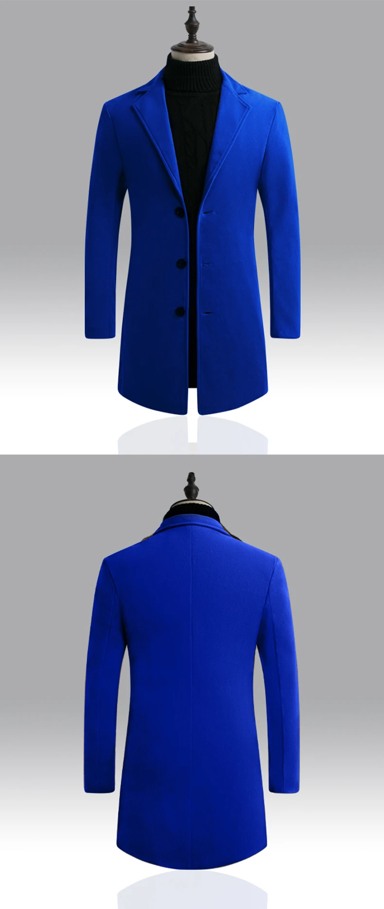 5XL белые длинные пальто мужские королевские синие стимпанк мужские Kahaki ветровки приталенные модные Длинные куртки мужские тренчи серый