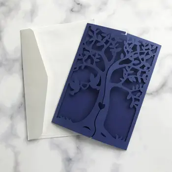 

25pcs/lot Hollow Lace Cut Birthday Card Wedding Invitation Card Christmas Ceremony Baby Shower Invitation Supplies