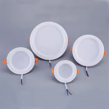

Slim round and square lamp recessed Ceiling Lights Energy Saving LED Downlight Spot Light Hole Light 18W