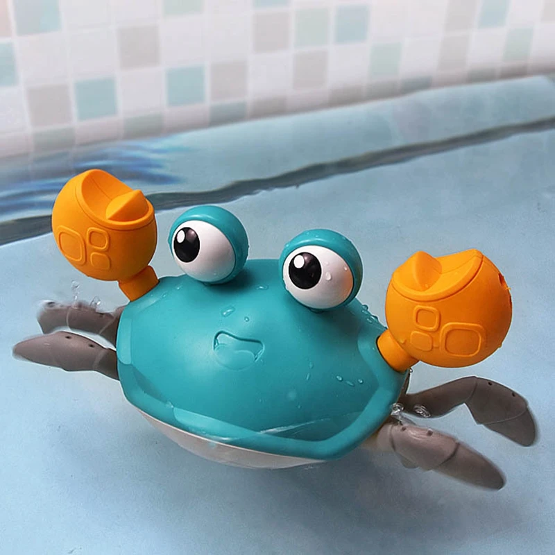 Bath-Toys Shower-Game Crab Clockwork Baby Children Swim Kids Infant for Gifts