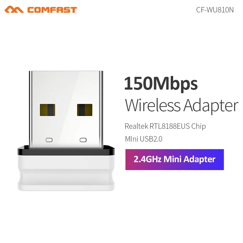 Мини Wi fi адаптер для ПК 150 Мбит/с RTL8188EU|150mbps wifi|realtek rtl8188euwi usb adapter |