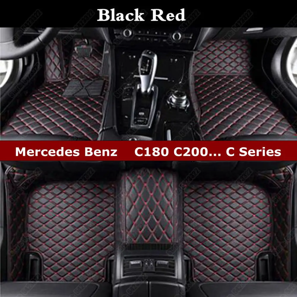 Автомобильный напольный коврик под заказ для Mercedes Benz серии C C43 AMG C63 C180 C200 C250 C280 C300