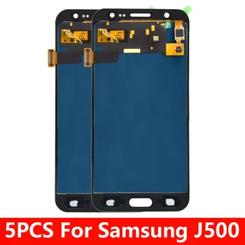 

5PCS/Lot For Samsung Galaxy J5 J500 J500f J500fn SM-J500FN J500M Lcd Display Touch Screen Digitizer Assembly Adjust Brightness