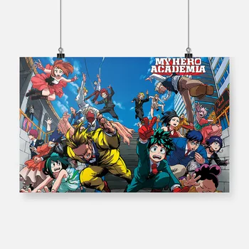 

Japan Hot Sale Anime My Hero Academia Poster Canvas Painting Wall Art Home Decoration For Living Bedroom Decor Prints Framework