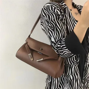 

Retro Armpit Bag Women Shoulder Bag Ladies Handbag Fashion Kelly Bag 2020 New Trend Women Luxury Bag