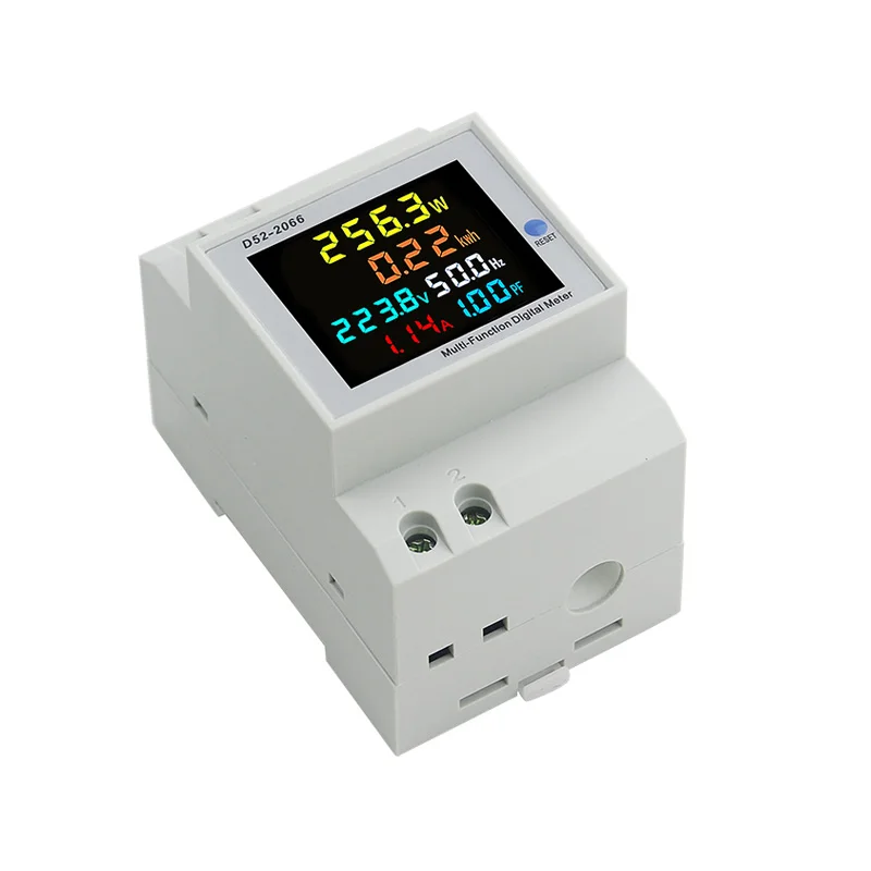 ac monitor tensão fator potência atual kwh