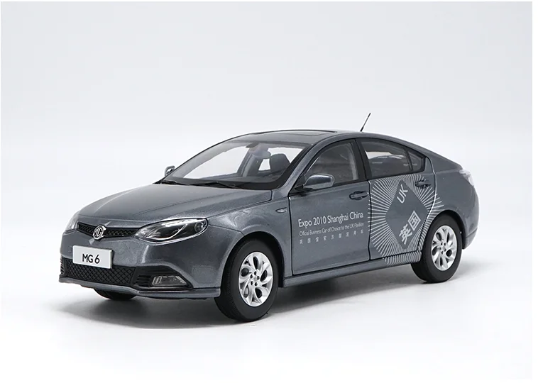 Оригинальные заводские литые 1:16 SAIC MG6 Экспо версия литые под давлением металлические классические модели автомобилей для подарка, коллекция