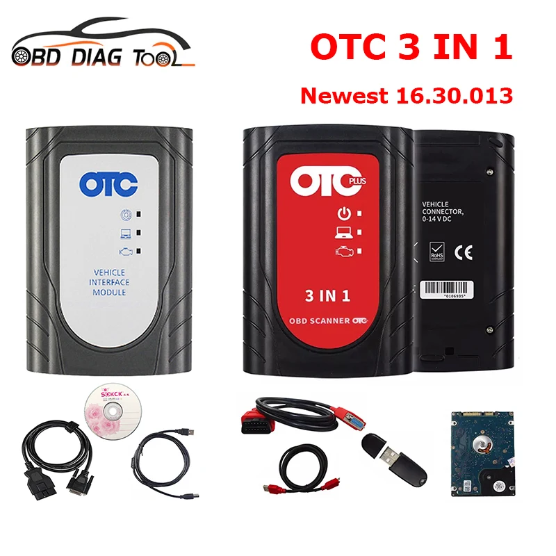Лучший OTC-сканер для Toyota V16.00.017 Techstream GTS TIS3 OTC PLUS 3 в 1 Nissan/Vol OBD2 диагностический