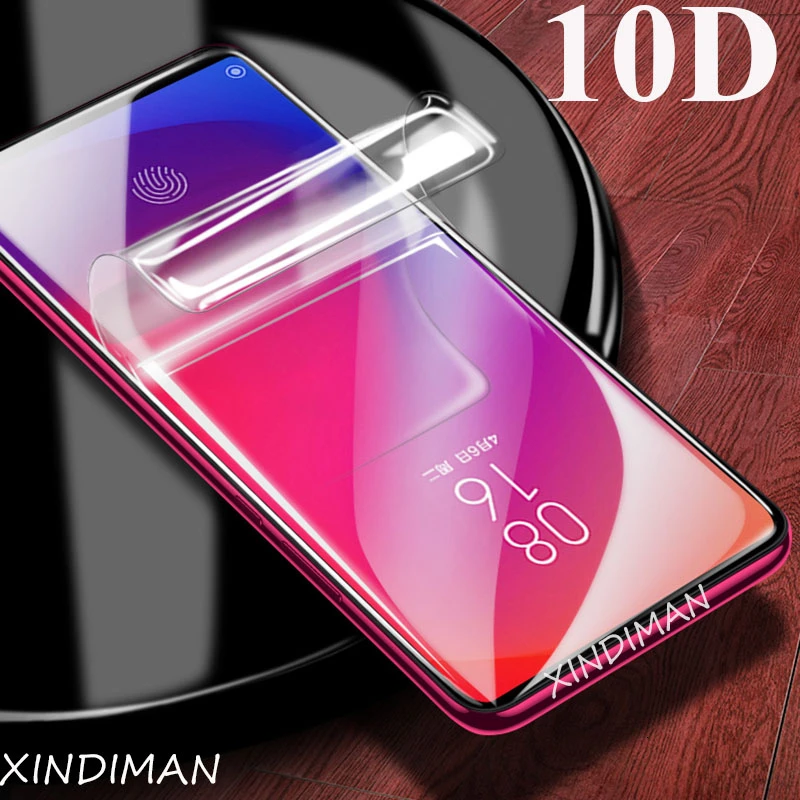 XINDIMAN 2 шт 10D полная Гидрогелевая пленка для xiaomi RedmiK20 передняя + задняя защитная Redmi