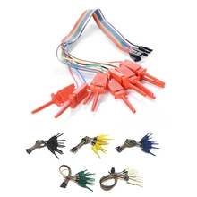 

10 pin Dupont Female Clip Hook Cable Test for Logic Analyzer