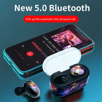 

Wireless Colorful Headset Bluetooth 5.0 Earbuds Headset Portable Charging Box bluetooth earphone беспроводные наушники G30