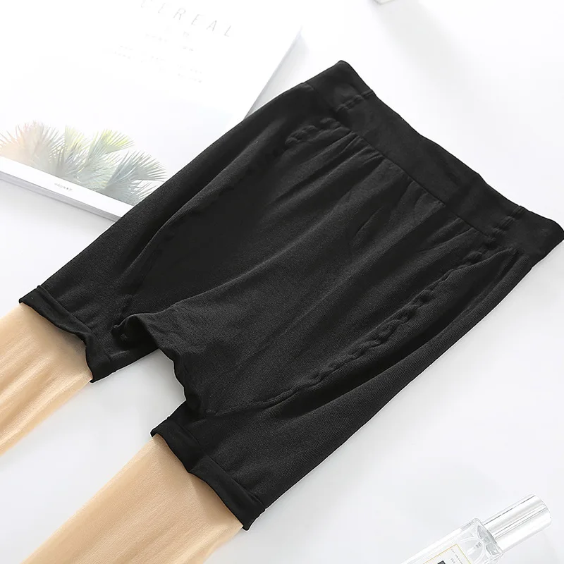 Новые женские большие размеры защитные штаны чулки провода ультра-тонкий комбинезон