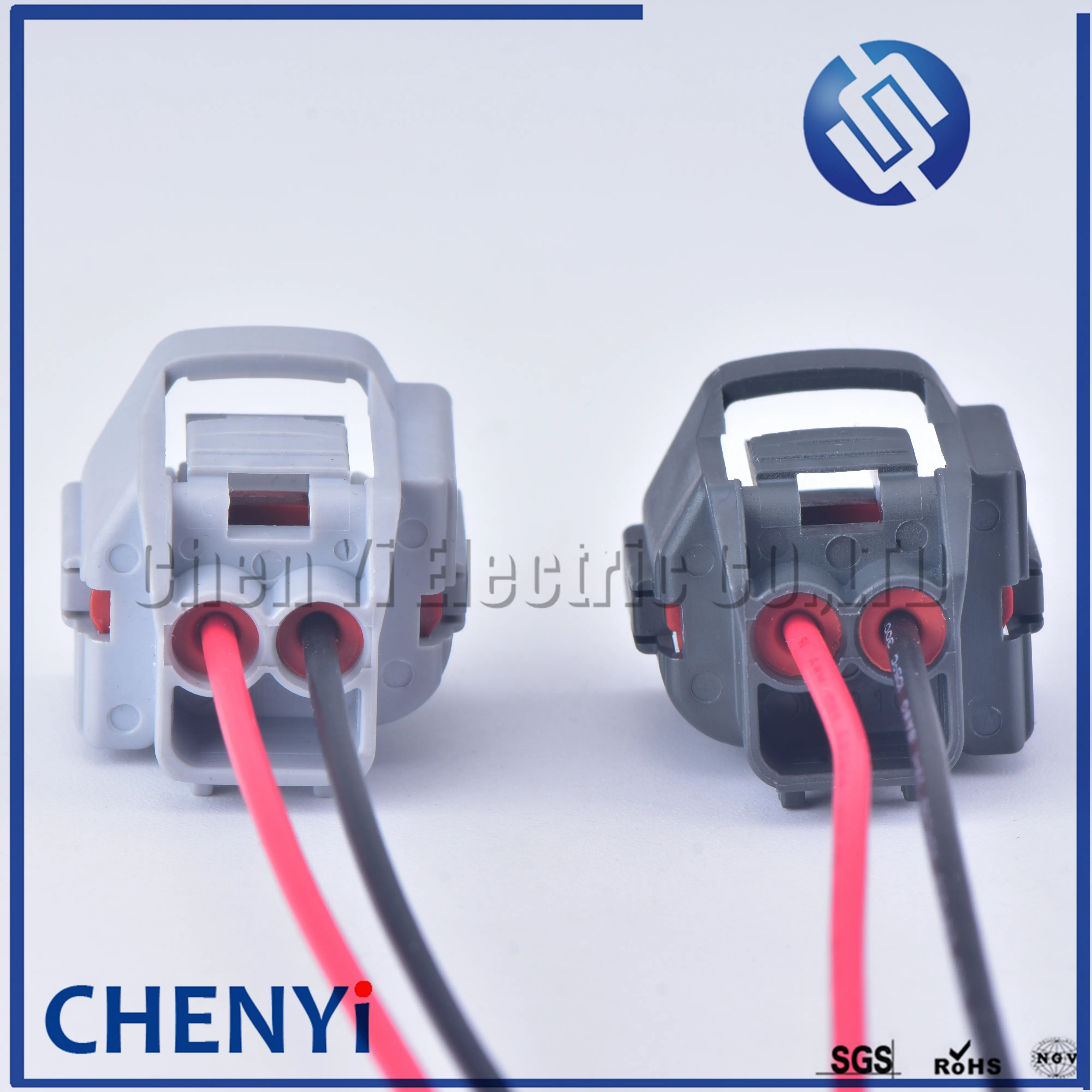 2 ピン点火コイルコネクタプラグとケーブルワイヤーハーネス