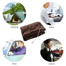 Домашняя автомобильная USB мягкая теплая шаль для зимы с электрическим подогревом для шеи и плеч