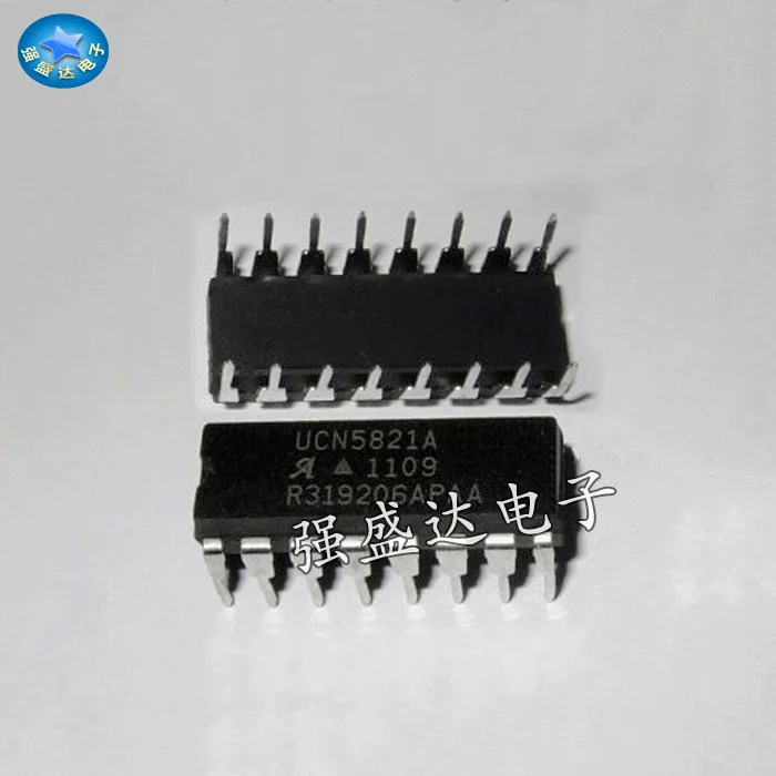 100% New&original UCN5821A UCN5821 8 bit serial input latch drive DIP16 ...