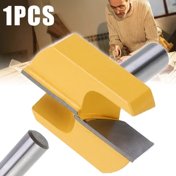 

1pc Durable Mayitr CNC Carbide Alloy Woodworking Milling Cutter Straight End 1/2" Shank 2-1/4" Dia Bottom Cleaning Router Bit