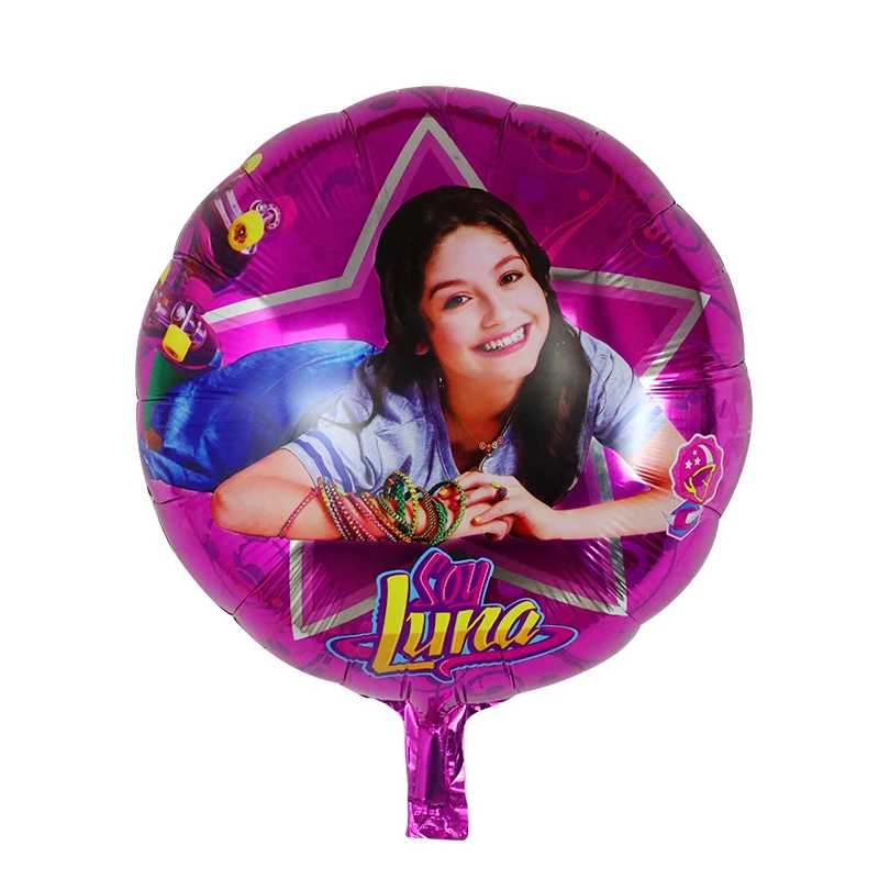 Joyeux anniversaire princesse 18" round foil balloon filles fête décoration