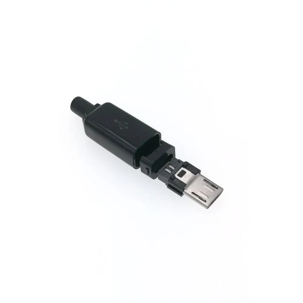 2 комплекта DIY Micro USB Тип B папа 5pin четыре шт в сборе разъем розетка|plug socket types|plug