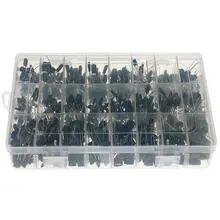 660 Uds 24 valor Kit de condensador 100V 2A221J a 2A474J condensador de película de poliéster Kit surtido 0.47nF 0.68nF 1nF 2.2nF condensadores