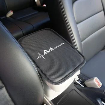 

Car Armrest Pad Covers Auto Armrests Storage Protection Cushion for Audi A4 b6 b8 b7 b9 b5 Accessories Car Styling