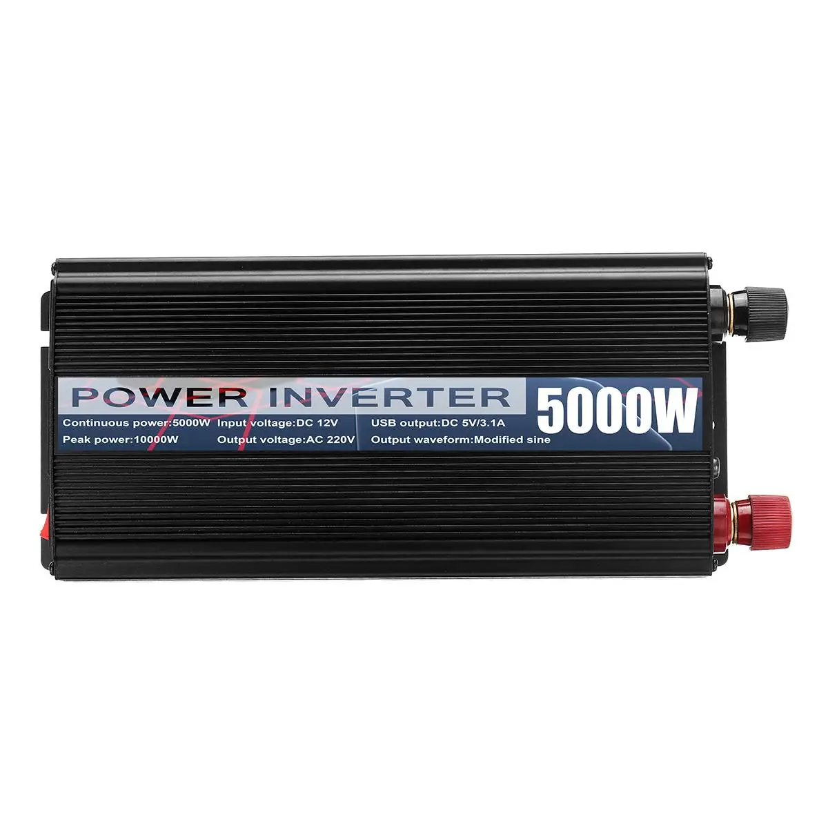 Инвертор Max 10000 Вт DC 12 В в AC 220 В двойной USB автомобильный инвертор зарядное устройство конвертер адаптер DC 12 В AC 220 Модифицированная синусоида