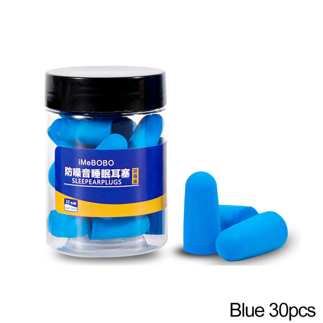 Sleeping Earplugs Anti Snoring Noise Reduction Sound Insulation Earplug Hearing Protection Foam Reusable Ear Plugs