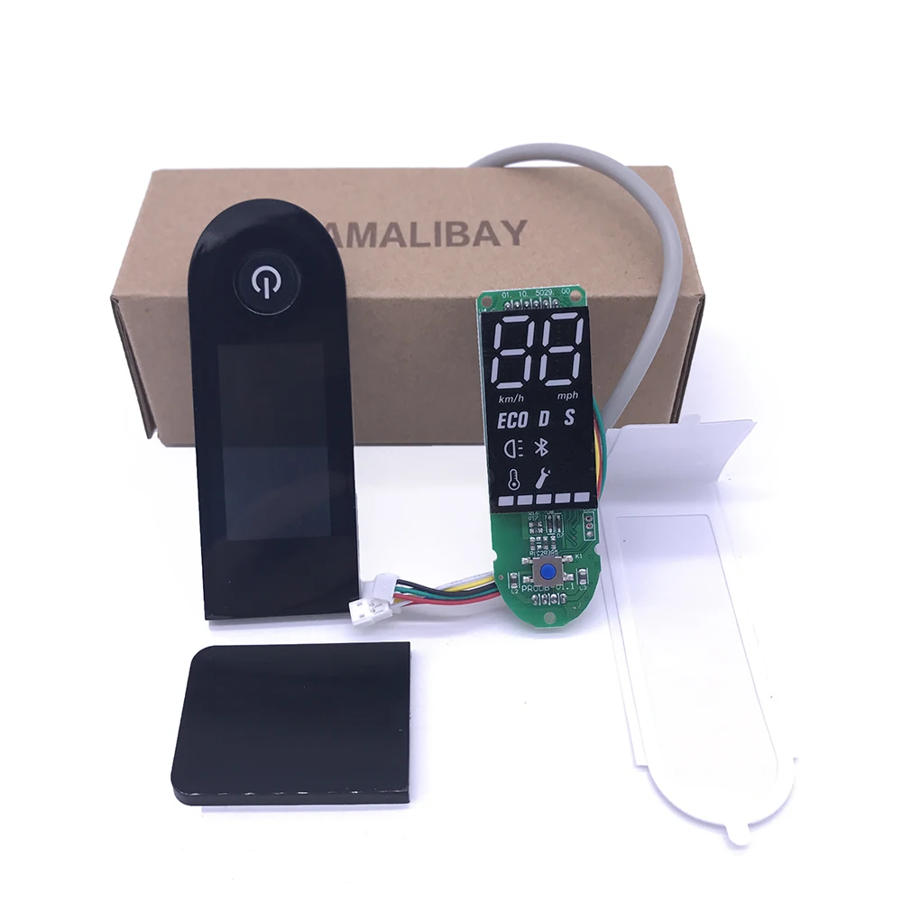 Pro Dashboard Запчасти для электрического скутера Xiaomi M365, скутер, крыло, подставка, световая приборная панель, материнская плата, дисковые тормоза для Xiaomi M365 Pro, часть - Цвет: Pro Dashboard