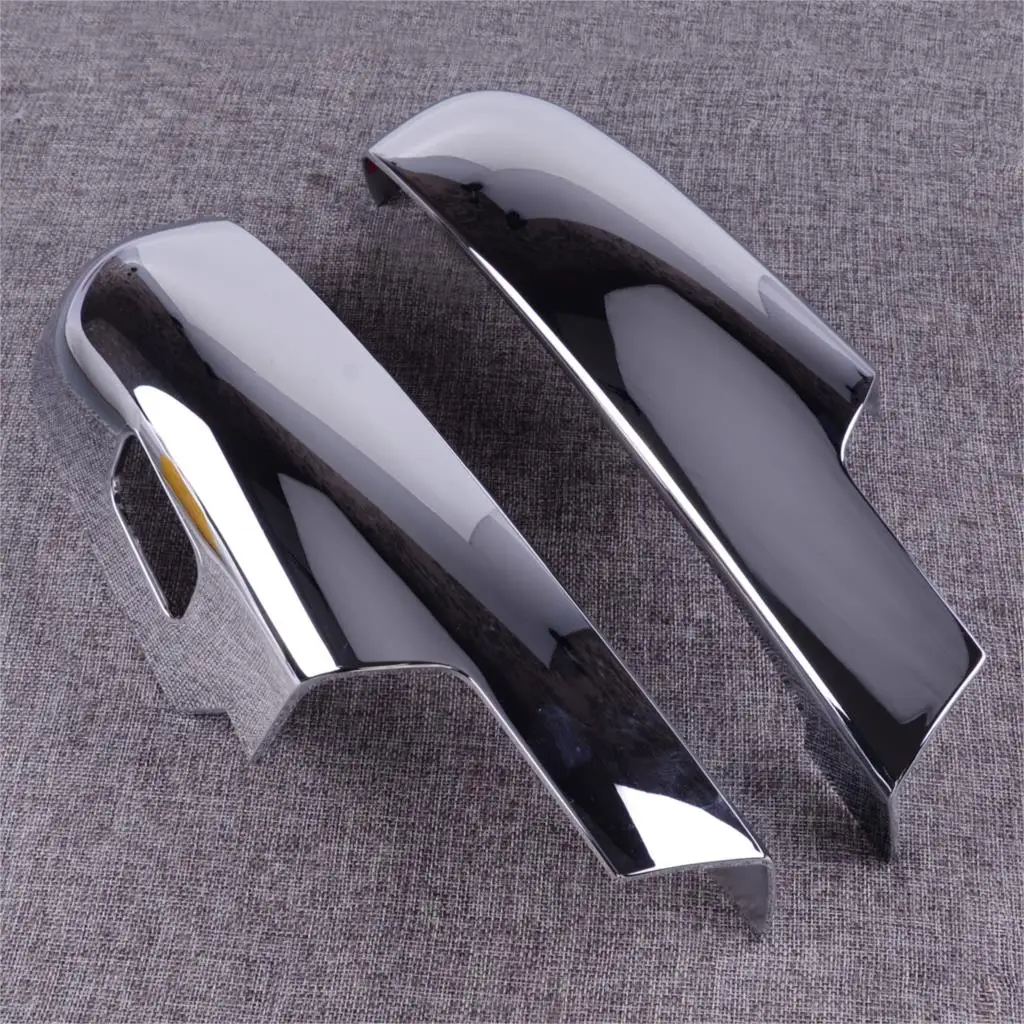CITALL подходит для Chevy Silverado GMC Сьерра-пикап 2007-2010 2011 2012 2013 хромированная Автомобильная Нижняя полупрозрачное зеркало крышки чашки