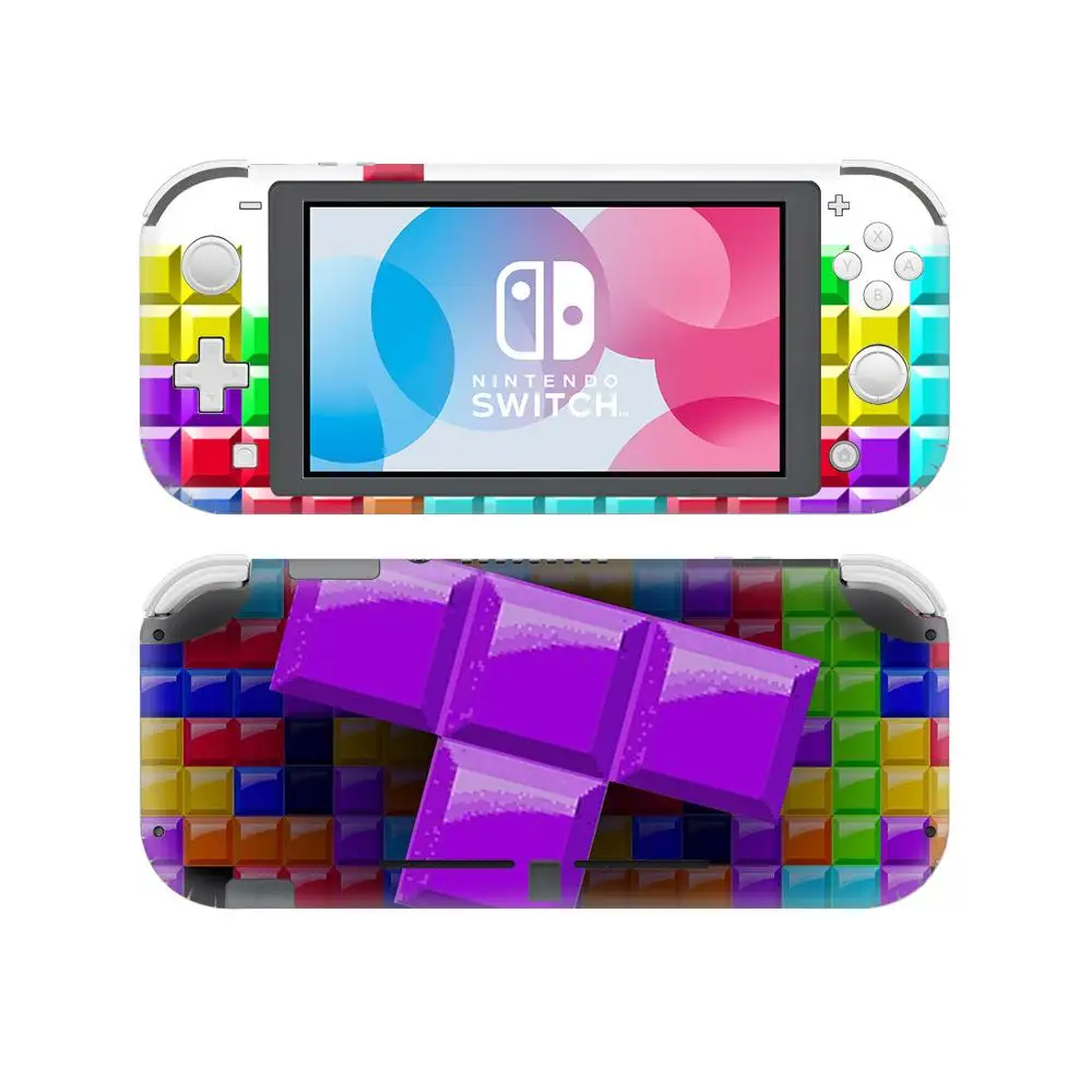 TETRIS 99 NSL наклейка на кожу для nintendo Switch Lite консоль и контроллер, переключатель, легкий протектор, Виниловая наклейка на кожу - Цвет: YSNSL0054