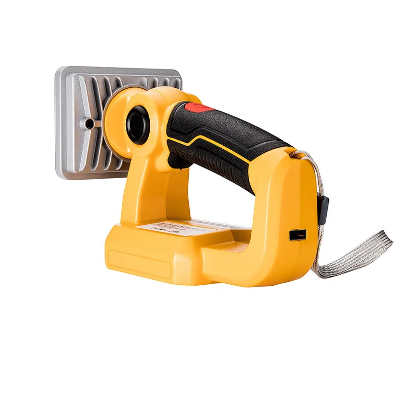 Interna e Externa para Dewalt Bateria de Íon de Lítio Luz de Led para Ferramentas Luz de Trabalho Dewalt 9w 18v Dcb201 Dcb200 - Image 3