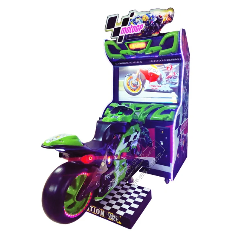 Motorcycle Racing Game Machine para adultos, GP Motorbike, Coin Operated  Amusement, Moto Simulator, Arcade Games, Drive, China Fornecedor