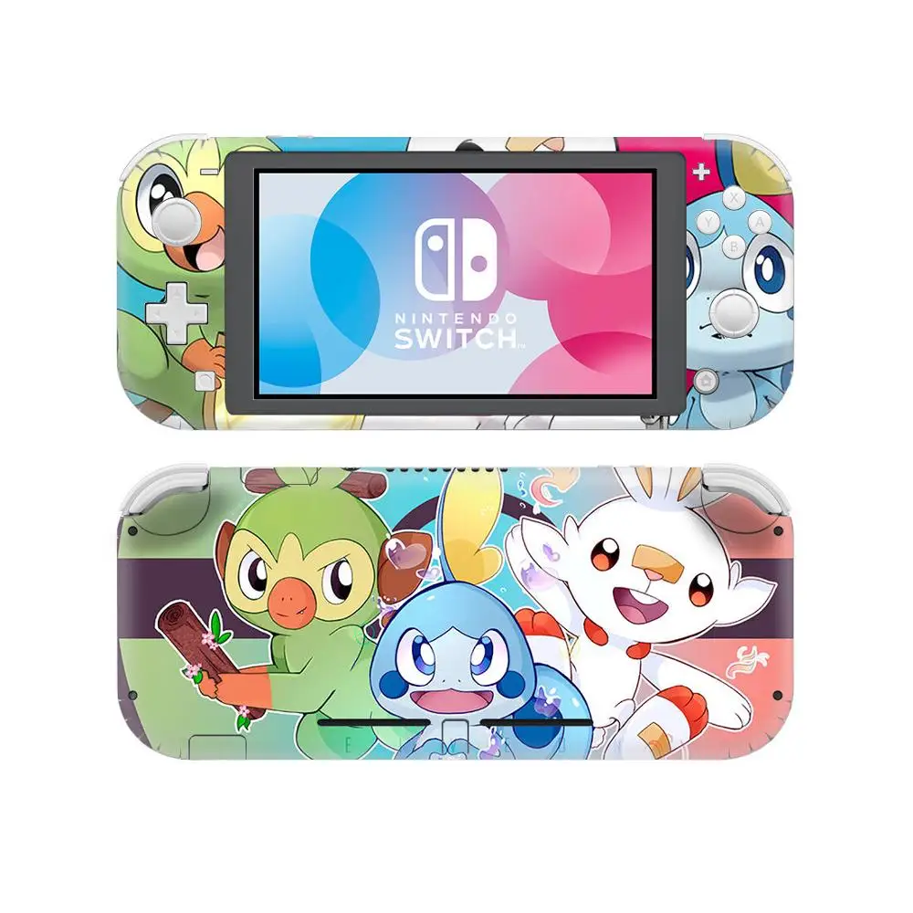 YSNSL0056 Наклейка-накладка Pokemon Go Sword Shield nintendo Switch для nintendo Switch Lite kingd Switch Lite, Виниловая наклейка для кожи - Цвет: YSNSL0056